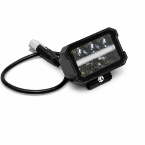 Lampa LED robocza 4,4″ E-Mark 12V/24V DRL biały/żółty IP68