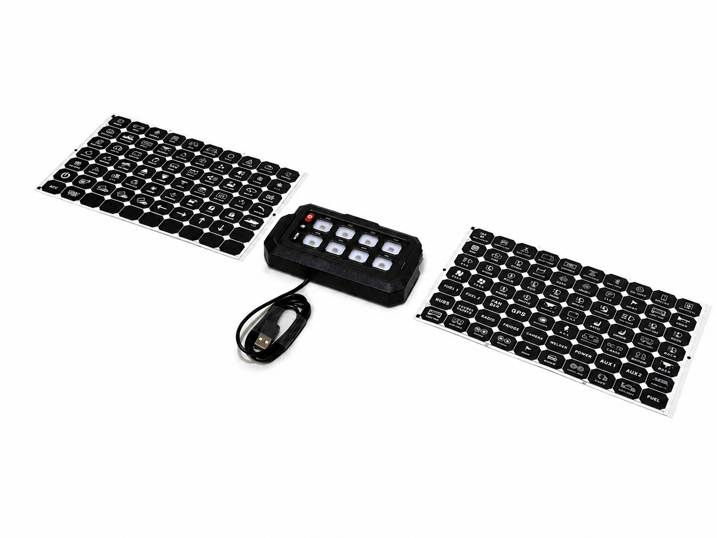panel sterowania 8 przyciskowy Bluetooth 12V 24V
