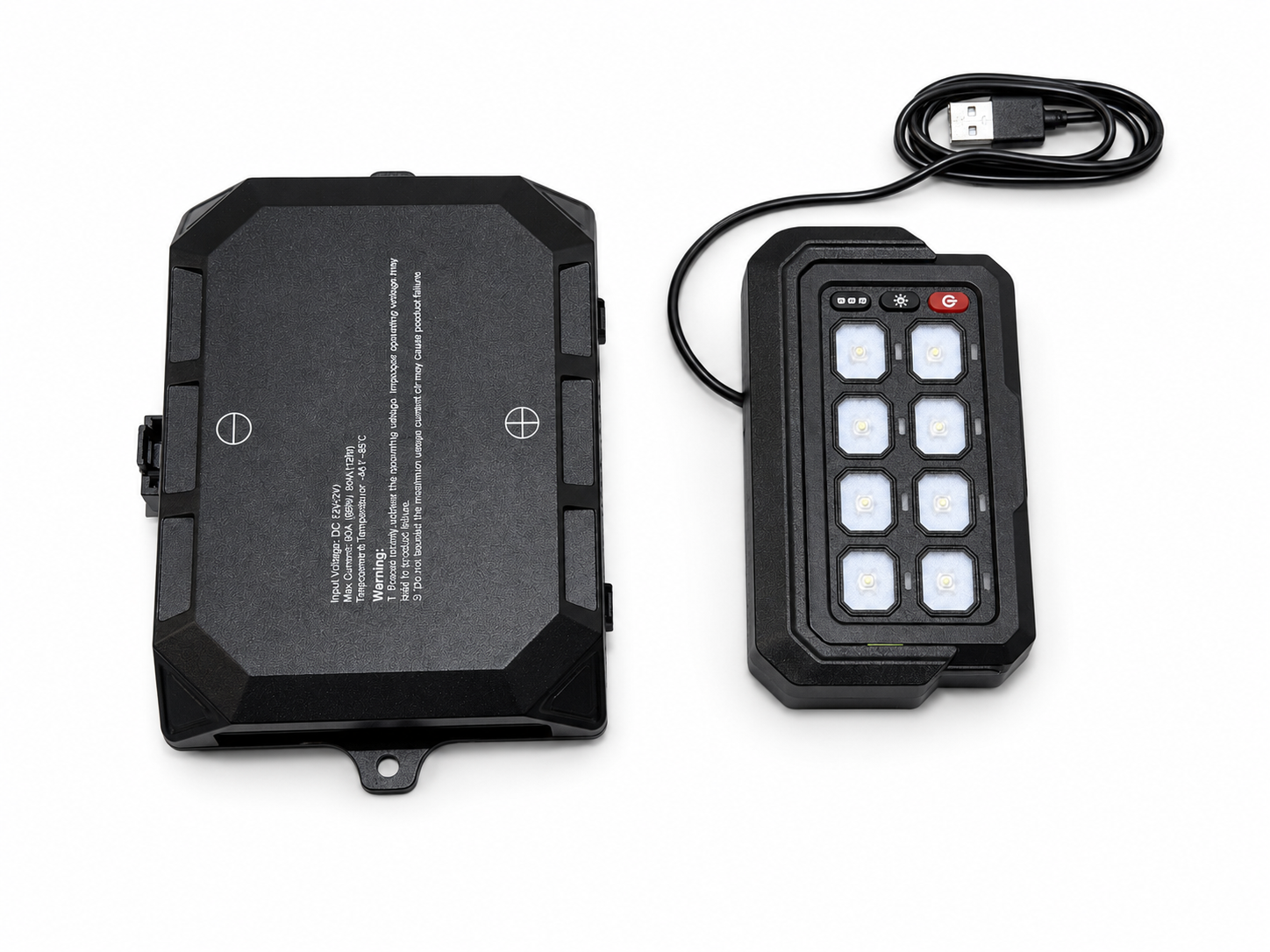 Panel sterowania 8-przyciskowy Bluetooth 12V/24V z aplikacją - obrazek 6